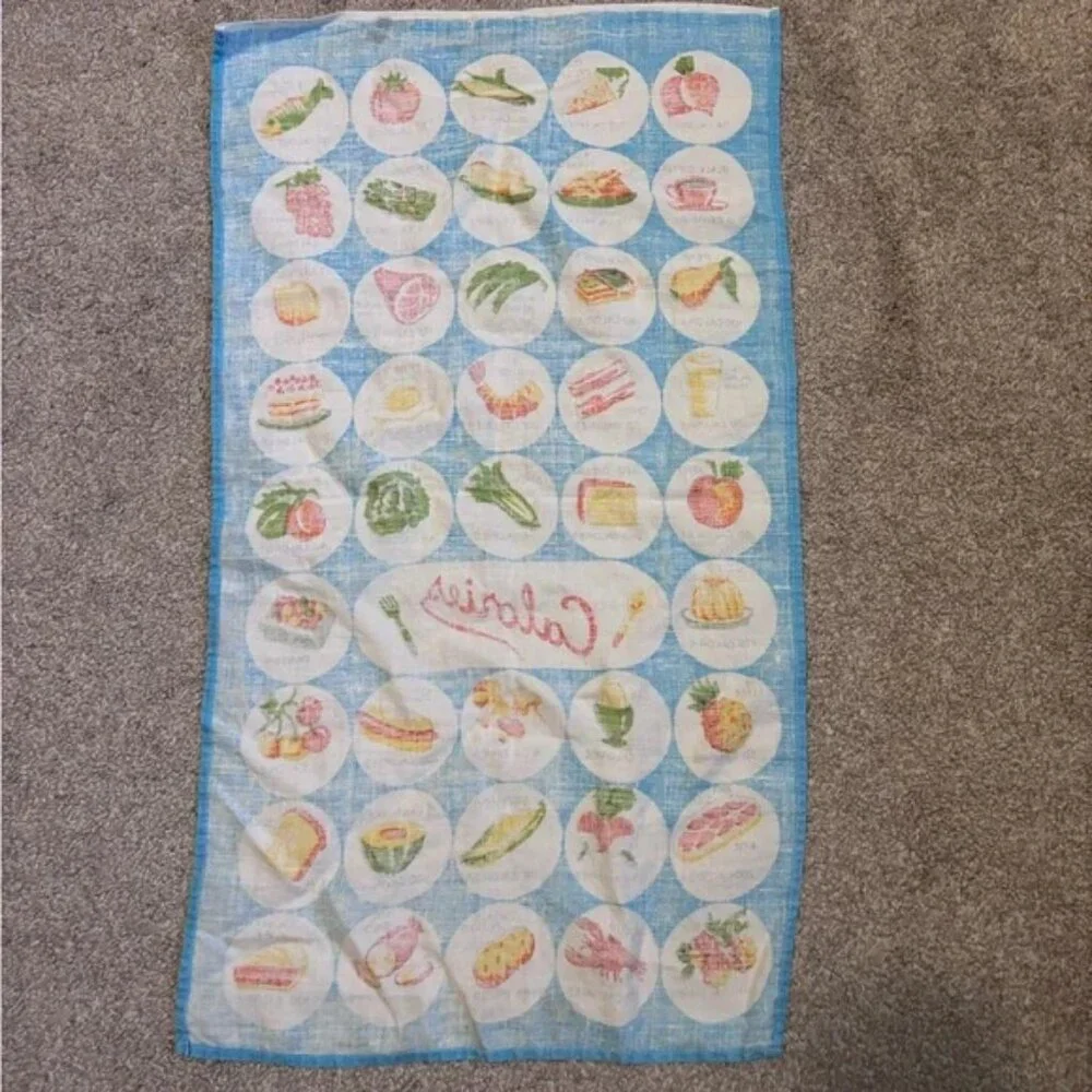 Bundle of Colorful Misc Vintage Linens Tea Towels Decorations
